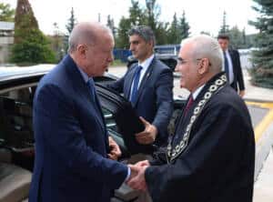 Cumhurbaşkanı Erdoğan, Anayasa Mahkemesi'nin 64. yılı dolayısıyla düzenlenen törene katıldı