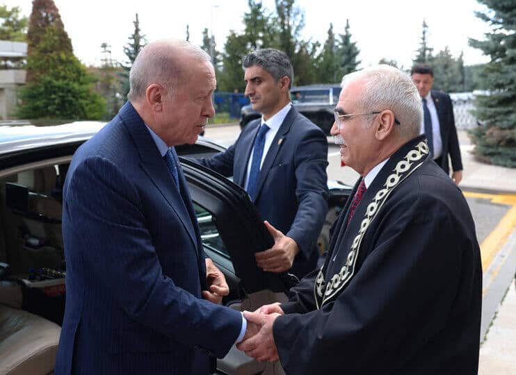 Cumhurbaşkanı Erdoğan, Anayasa Mahkemesi'nin 64. yılı dolayısıyla düzenlenen törene katıldı