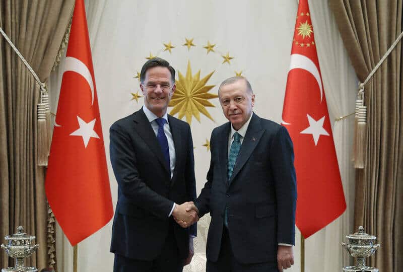 Cumhurbaşkanı Erdoğan, NATO Genel Sekreteri Rutte’yi Beştepe’de Ağırladı