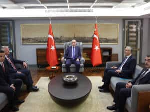 Cumhurbaşkanı Erdoğan, OECD Genel Sekreteri Cormann ile Beştepe'de Görüştü